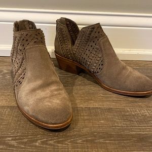 Vince Camuto suede shoe boots